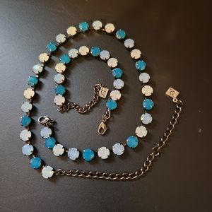 Crystal necklace & bracelet set